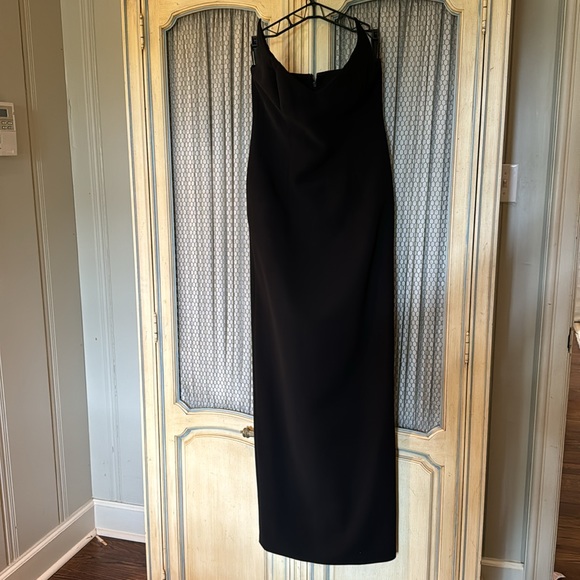 Monot black strapless interior corset dress size 4 - Picture 3 of 8